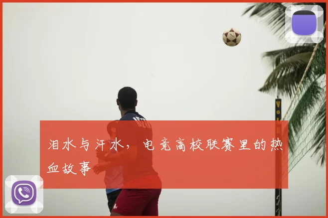泪水与汗水，电竞高校联赛里的热血故事