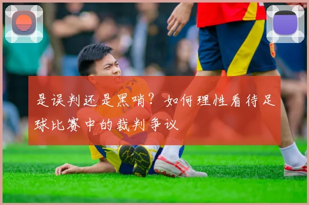 是误判还是黑哨？如何理性看待足球比赛中的裁判争议